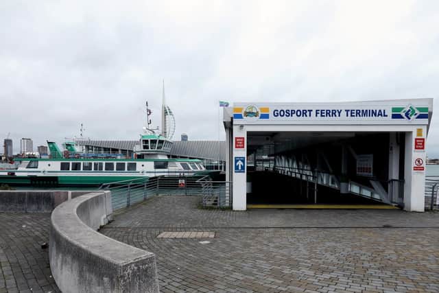 The boy was on his bike by Gosport Ferry Terminal when a teenager tried to steal his bike. Picture: Chris Moorhouse