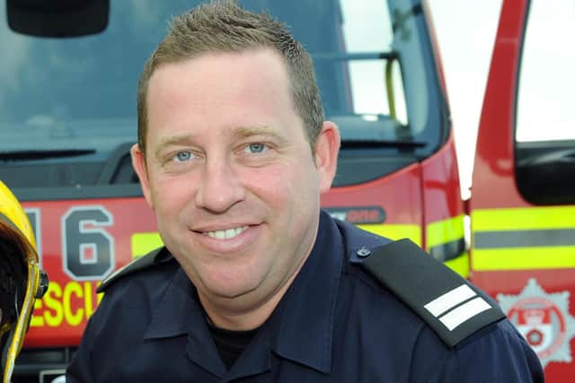 Glenn Kavanagh , Havant crew manager, pictured, said his team needed to put on their detective hats to work out how the blaze had started.
Picture: Paul Jacobs (142679-5)