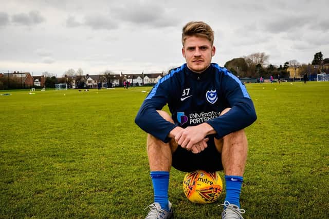 Lloyd Isgrove. Picture: Colin Farmery/ Portsmouth FC