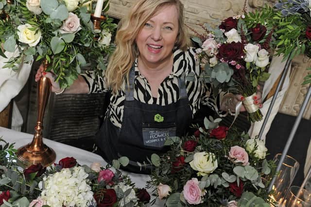 New Place Hotel in Swanmore hosted a wedding show. 
Award winning florist Micah Marshall.
Picture: Ian Hargreaves  (270119-1)