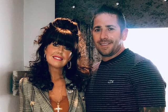 Ashley and Darren Selway who were attacked by crowbar-wielding thieves