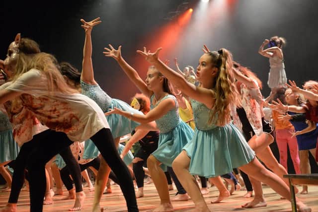 Cowplain Community School, Hart Plain Avenue, Waterlooville on Day 2 of Rock Challenge 2019