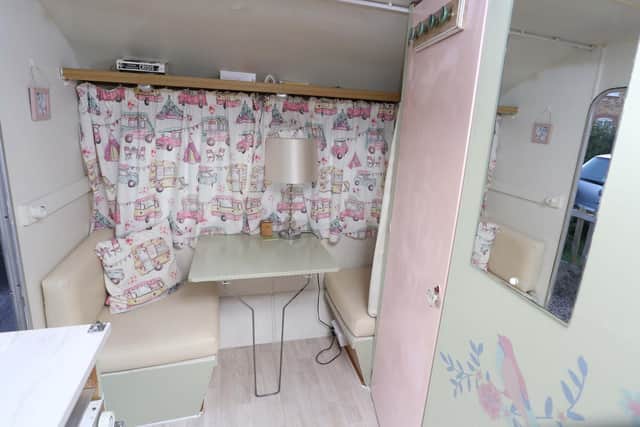 Becky Catchpowle has a vintage caravan on her drive which she used to use as an AirBnB - she was told she was not allowed a couple of years ago and has since offered it for the use of the homeless when it gets cold

Picture: Habibur Rahman