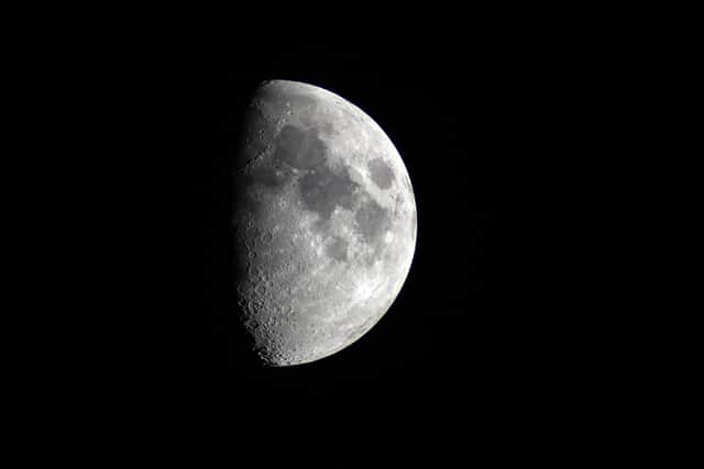 The moon captured by Steve Knight.
