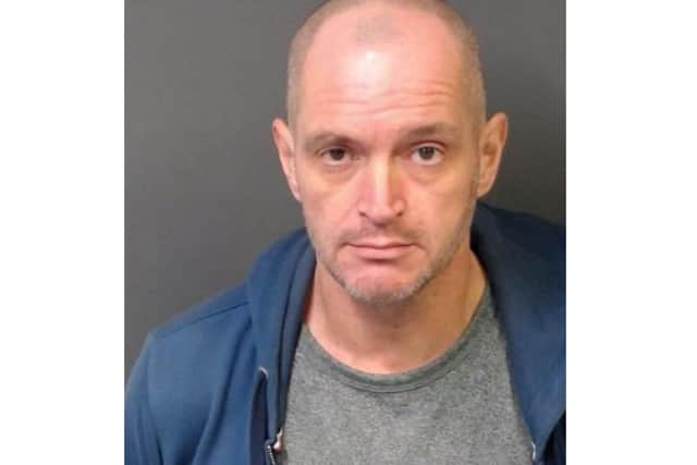 Burglar Paul Anderson has been jailed for four years at Portsmouth Crown Court