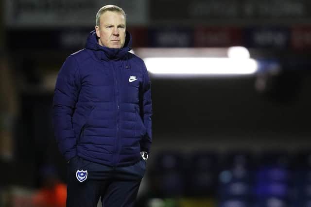 Pompey boss Kenny Jackett. Picture: Joe Pepler