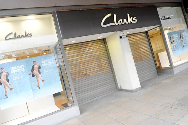 Clarks in Arundel Street, Portsmouth, has closed down.

Picture: Sarah Standing (180219-9535)