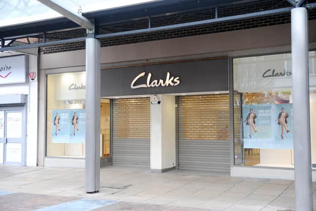 Clarks in Arundel Street, Portsmouth, has closed down.
Picture: Sarah Standing (180219-9531)