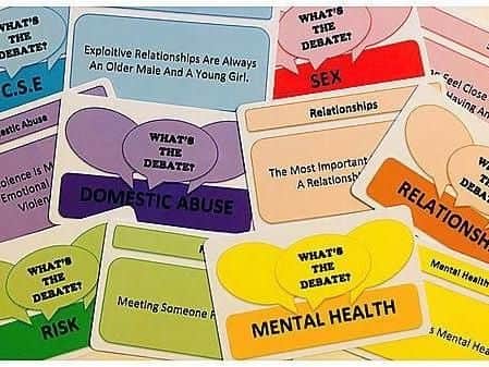 What's The Debate? - cards created by Beckie Wood