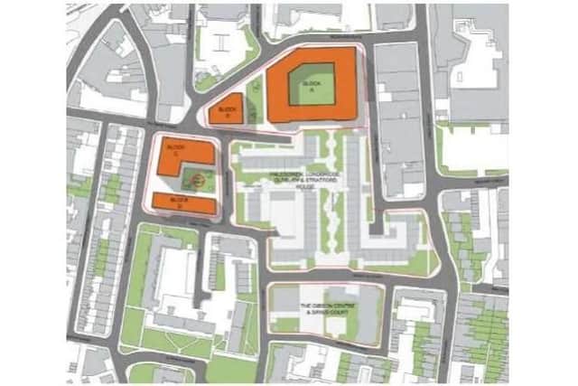 The Horatia House and Leamington House site 

Picture: Wilde Carter Clack Ltd