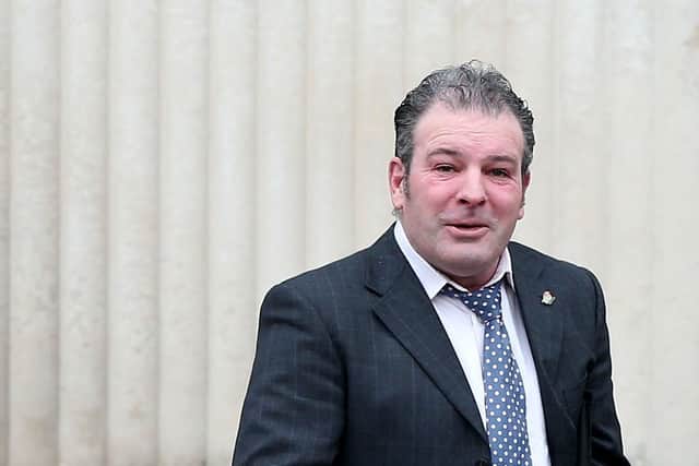 Daniel Keevill pictured outside Portsmouth Magistrates' Court (240119-7)