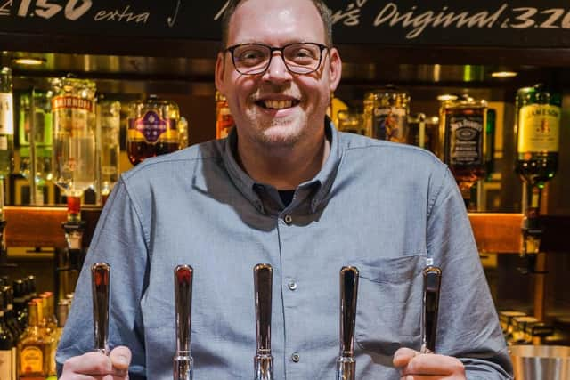 Antony Ettinger, landlord of the Froddington Arms in Fratton Road, Fratton