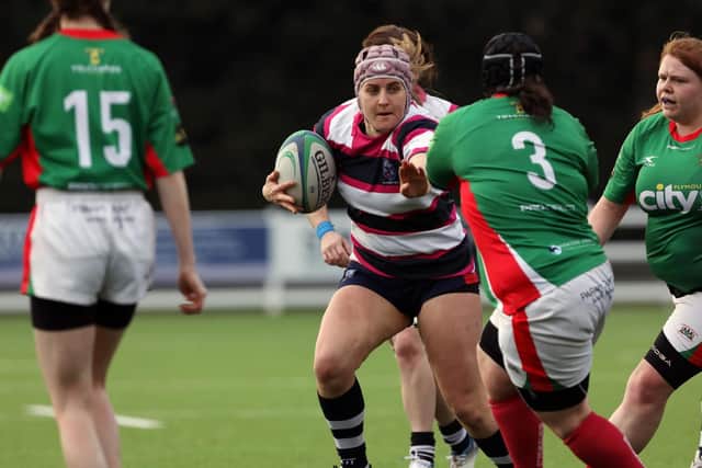 Natasha Bullock. Havant Ladies v Plymouth, quarter final of Intermediate Cup. Picture: Chris Moorhouse (170219-53)