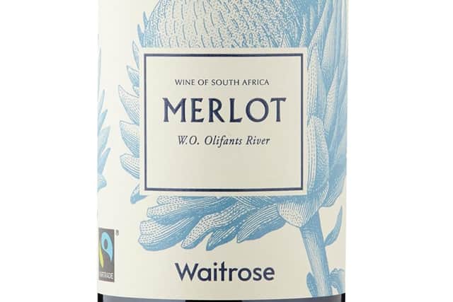 Waitrose Fairtrade Merlot 2018, Breede River Valley