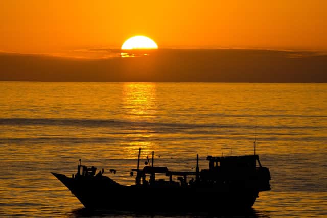 The dhow which contained 9m worth or heroin