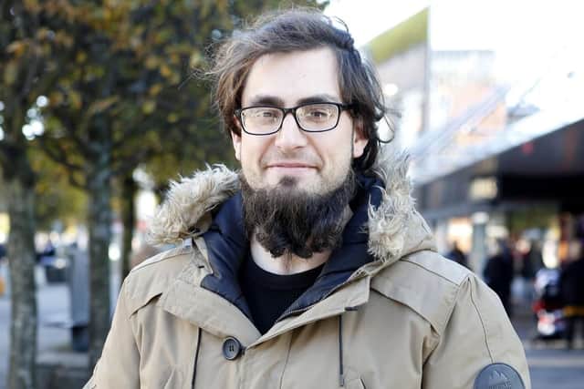 Russell Allen, who was once brought to national media attention when he was soaked outside Debenhams, Portsmouth, has now admitted grievous bodily harm with intent in  'savage' early hours attack. Picture: Habibur Rahman