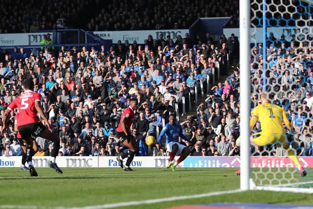 Viv Solomon-Otabor crosses the ball into the box