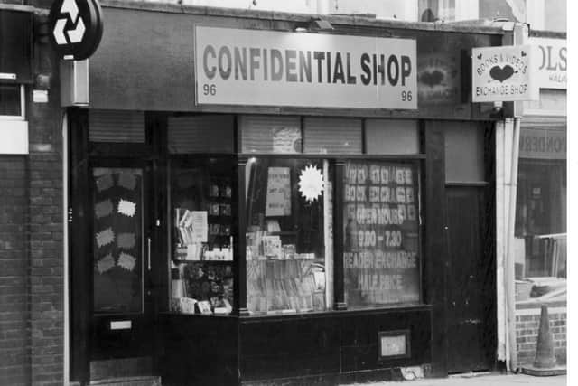 Confidential Shop, in Albert Road, January 25 1994