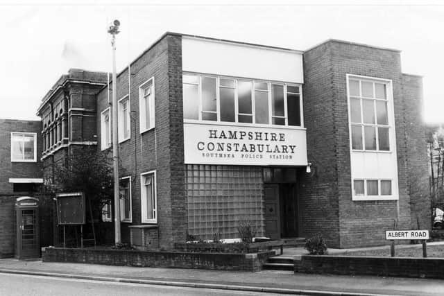 Portsmouth Police Station around 1991