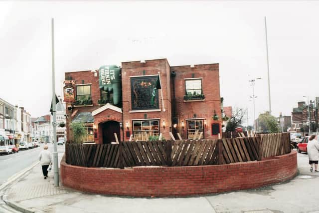 The Fuzz and Firkin, a new look for the old Southsea Police Station taken February 13 1996.