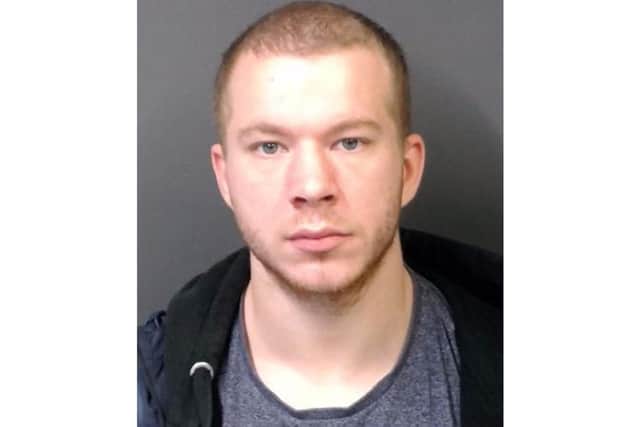 Picture of Dylan Smalley who was jailed at Portsmouth Crown Court for robbing TSB in Commercial Road. Picture: Hampshire Police