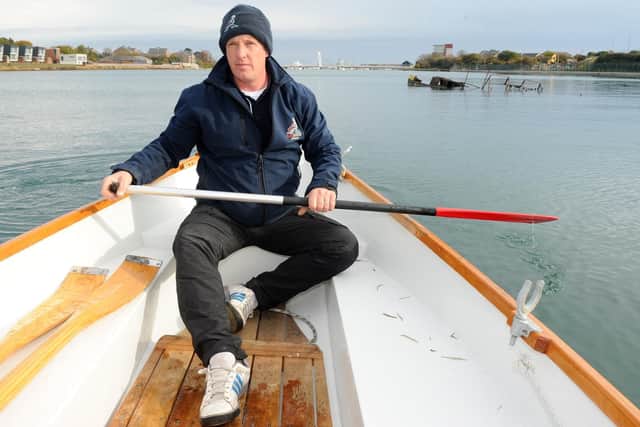 John Gillard, principal of Oarsome Chance in Gosport. Picture: Sarah Standing (180816-9171)