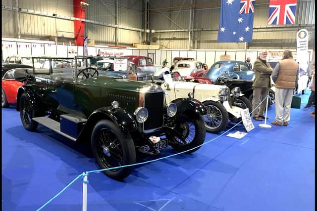 Michael Coatman's Vauxhall at the show 
Picture: Michael Coatman/BNPS