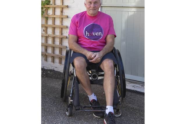 Paul Smith, who will row across the Channel for Breast Cancer Care in Titchfield