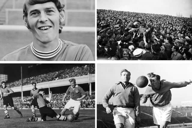 A decade after beating Huddersfield, Pompey return to Highbury for the 1949 FA Cup semi-final but were beaten 2-1 by Leicester City. A fan fainted during the game and was passed over the heads of the spectators. Picture: PNA Rota/Getty Images