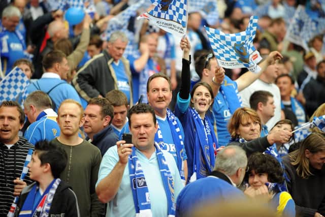 Plenty of fans made their way up to Wembley from the South Coast for the 2008 FA Cup final.