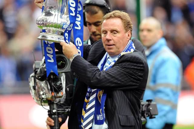Harry returned to Pompey on December 7, 2005, for a second spell. During this time he led Pompey to a famously 2008 FA Cup victory. In October 2008 he left Pompey again, this time joining Spurs. His win record was 42%