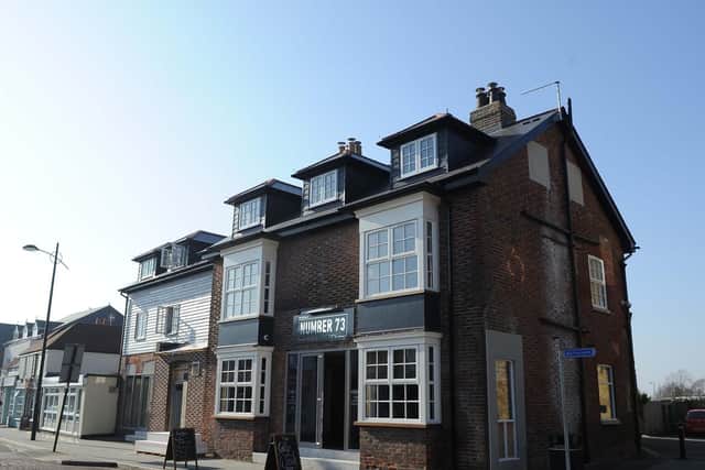 Number 73 bar and Kitchen in London Road, Waterlooville, which was formerly The Wellington Pub. Picture: Habibur Rahman