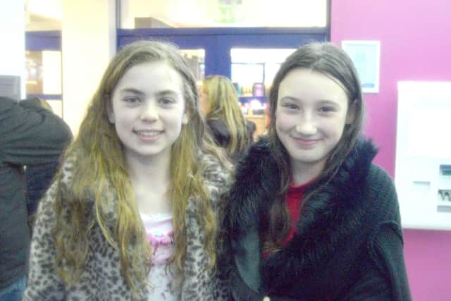 Sasha Scott 11 and Sophia Baxter 11 Picture: Habibur Rahman