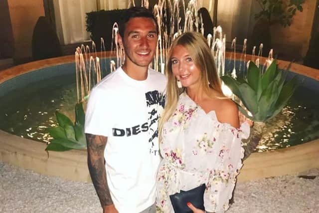Connor Hoare and Daisy Flood, who have launched app Worldee