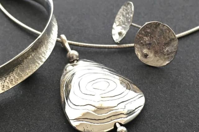 Jewellery by Andrew Bailey.