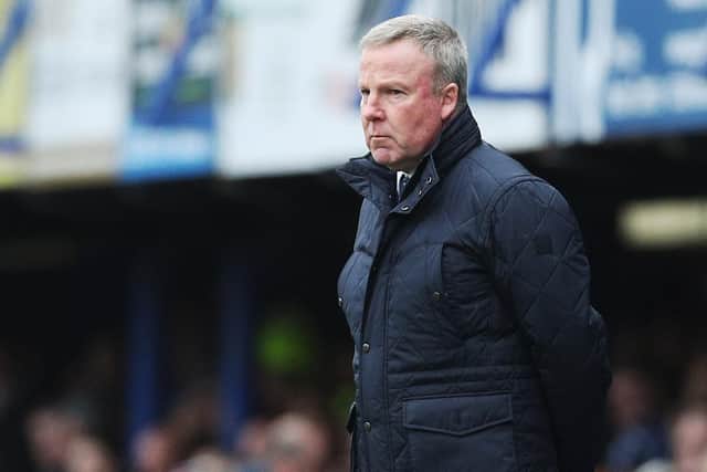 Blues boss Kenny Jackett watches on