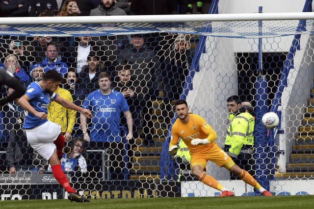Gareth Evans sends Richard O'Donnell the wrong with his spot-kick
