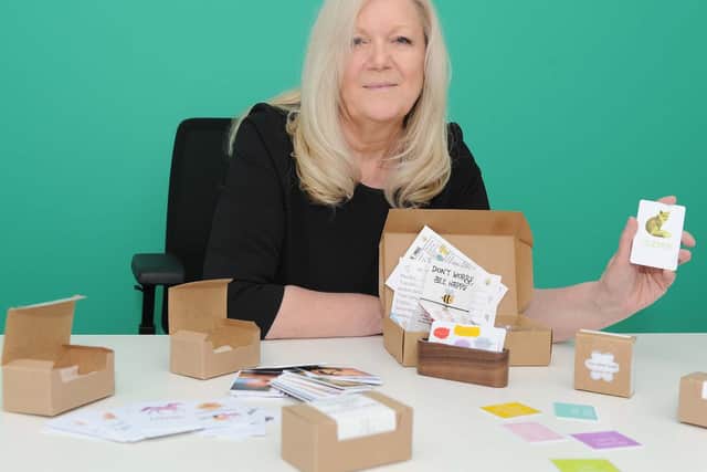 Debbi with a range of Strength products at 1000 Lakeside, Portsmouth
Picture: Habibur Rahman
.