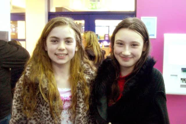 Sasha Scott 11 and Sophia Baxter 11.