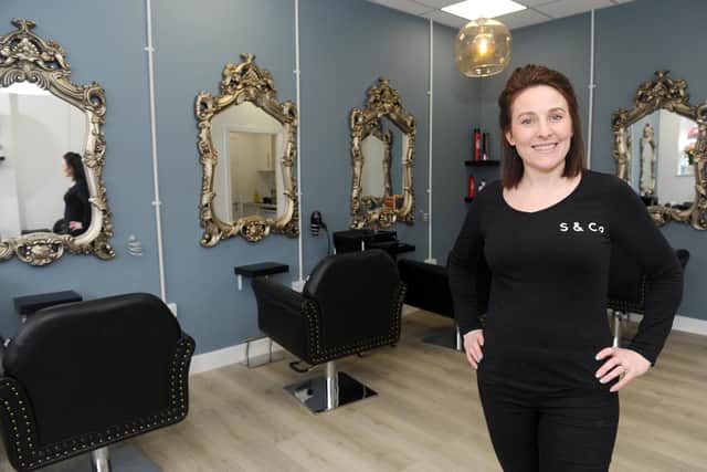 Jamie Sheppard, owner of Sheppard & Co Hairdressing.
Picture: Sarah Standing (010319-593)