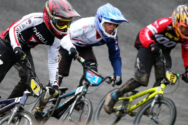 Round One of the Southern Regional BMX Racing Competition, held in Gosport.