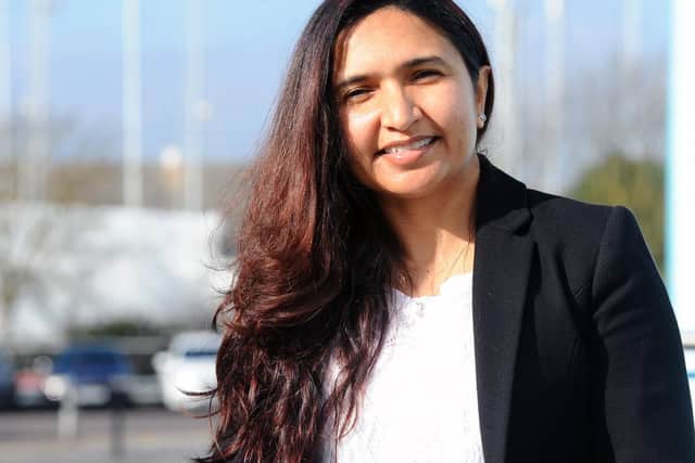 Hetal Maniar has started a business called Anchorheart Payroll Ltd based in Portsmouth.
Picture: Sarah Standing (210219-1581)
