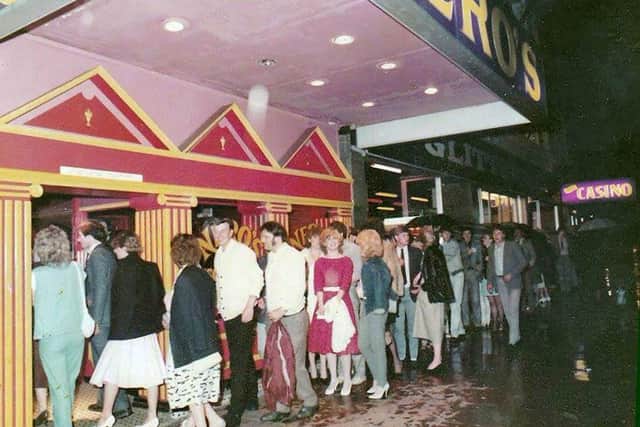 This Roman-themed disco was classy affair with columns, statues and a chariot adorning the dancefloor. Punters went all out for their fancy dress and themed nights. Became 5th Avenue in the 80s and Time before it was demolished.