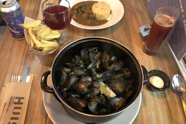 Moules marinire at Huis, Elm Grove.