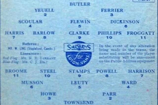 Pompey's 11 on the day in 1949 when Fratton Park was filled to overflowing on February 26,1949 which drew a crowd of more than 51,385.