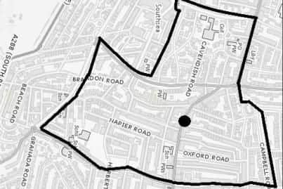 The proposed MD zone. Picture: Portsmouth City Council