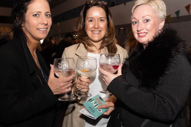 Pictured is: Katrina Stamp, Ginny White and Karen McArthur. Picture: Keith Woodland (090319-73)