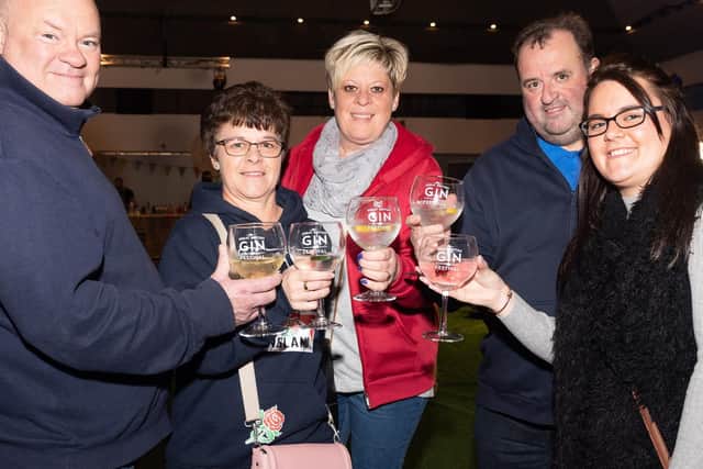 Pictured is: Kevin, Sharon, Christine, Keith and Sophie Hiddington. Picture: Keith Woodland (090319-7)