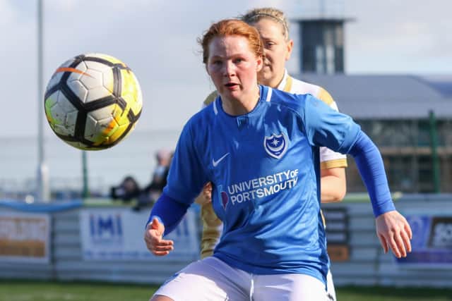 Jade Widdows impressed against MK Dons. Picture: Jordan Hampton