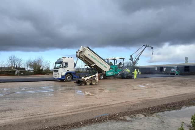 Land at Tipner West, in Portsmouth, where preparations are being made in the event of a no-deal Brexit in case it affects Portsmouth port. Picture: Portsmouth City Council